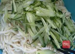 Illustration of homemade cold noodles 5