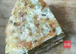 Illustration of making bean pancakes 10