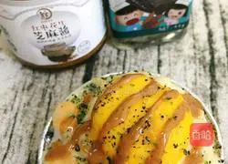 Illustration of how to make egg yolk cheese stir-fried rice 8