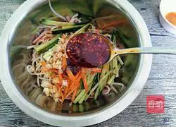 Illustration of home-cooked cold noodles 13