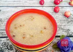 Illustration of how to make millet and mung bean porridge 5