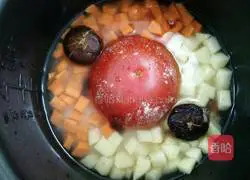 Illustration of tomato braised rice 4