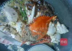 Illustration of how to make crab risotto 7