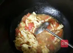 Illustration of how to make tomato and egg rice bowl 7