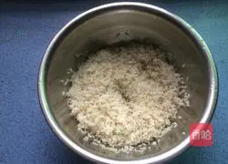 Illustration of braised rice with mushrooms and sausage 5