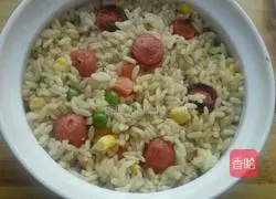 Cheese Baked Rice Recipe Illustration 4