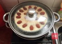 Illustration of how to make cornmeal cake 7