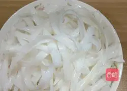 Illustration of how to make vegetarian fried rice noodles 1