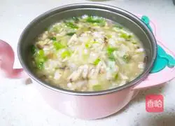 Mushroom and beef pimple soup baby food supplement nutrition recipe recipe illustration 7