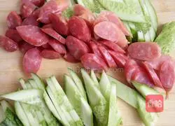 Illustration of how to make fried pasta 2