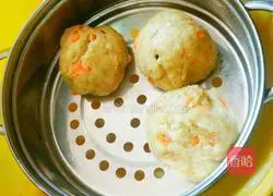 Illustration of how to make tofu steamed buns 3