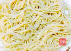 Illustration of how to make cold noodles 6