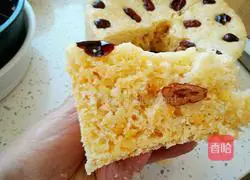 Illustration of how to make hot noodle corn cake 14