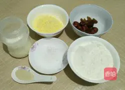 Illustration of how to make corn cake 1