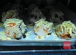 Illustration of making glutinous rice balls 11