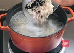 Tremella double rice porridge recipe illustration 6