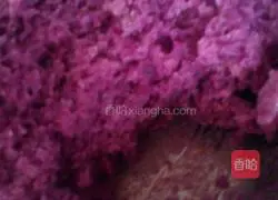 Illustration of how to make purple sweet potato cake 6