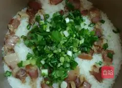 Illustration of how to make cured rice in rice cooker 5