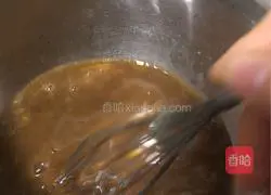 Illustration of how to make brown sugar cake (without baking powder version) 4