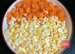 How to make corn, carrot and pork ribs porridge Illustration 4