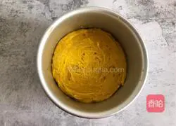 Illustration of how to make pumpkin hair cake 6