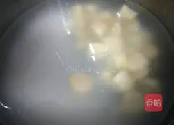 Illustration of how to make sweet potato rice porridge 4