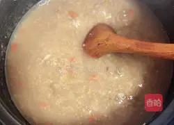 Lily, lotus seeds and mung bean porridge (grain) recipe 6