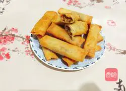 Spring Roll Recipe Illustration 24