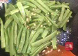 Illustration of braised beans and noodles (with handmade noodles) 5