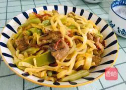 Illustration of how to make mutton braised noodles 14