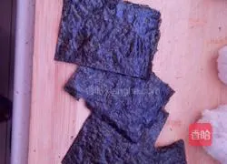 Illustration of how to make imperial rice balls 6