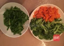 Chicken Illustration of how to make porridge 4