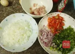 Illustration of how to make simple Bolognese spaghetti 2