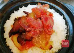 Guangzhou Cured Meat Claypot Rice Recipe Illustration 4