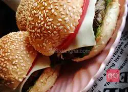 Illustration of how to make hamburger steak 4