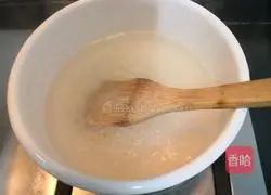 Illustration of how to make tomato, loofah and shrimp porridge 6