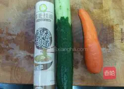 Illustration of making cold buckwheat noodles 2