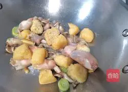 Illustration of how to make fish and cabbage rice bowl 4