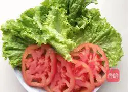 Illustration of how to make beef burgers 1