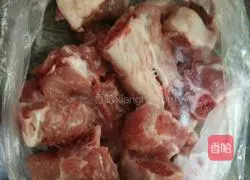 Illustration of how to make spring vegetables, mushrooms and pork ribs porridge 3