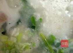 Spinach and Pork Liver Porridge Recipe 10