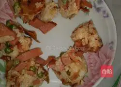 Illustration of how to make rice balls 4