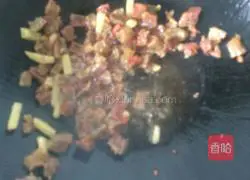 Illustration of how to make braised sausage and mixed rice 3