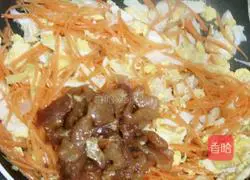Illustration of how to make fried rice noodles 6