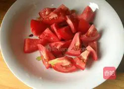 Tomato rice bowl Illustration of how to do it 1