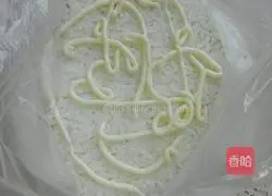 Illustration of how to make rice balls 2