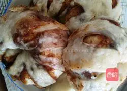 Illustration of how to make bean paste rolls 6