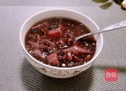 Red bean and yam porridge recipe 7