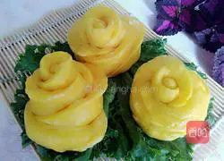 Pumpkin rose roll recipe 17