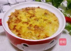 Cheese Baked Rice Recipe Illustration 7